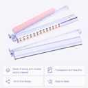 Mahjong Racks with Pushers 4PCS Set Majiang Tile Holder Acrylic Mahjong Racks Accessories and Gifts