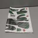 2 x Green Pot Plants Leaves Wall Decals, Monstera Cactus Bonsai Tropical Potted Plants Wall Stickers, Removable Palm Tree Leaf DIY Art Decor Murals Decoration for Bedroom, Nursery, TV Wall 