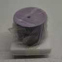 PATIKIL 5 Inch Ceramic Plant Pots, Modern Flower Planters with Drainage Holes and Tray for Decorate Home Indoor Plants Succulent Herb, Purple