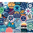 Sticker Collage - Scratch and Dent - 300 Piece Jigsaw Puzzle by Buffalo Games