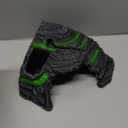 M2cbridge Reptile Hideout Cave Resin Rock Hides Terrarium Habitat Decor (Floating Island)