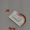 3-Way Zigbee Smart Light Switch, No Neutral Wire Required, Compatible with Alexa & Google Home, Tuya Hub/Amazon Echo with Built-in Zigbee Hub Supported, Single Button Wall Mount, White Youngzuth