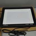 2 Pack 700W LED Black Lights, 395nm to 410nm Flood Blacklight Light with Plug,Outdoor IP66 Waterproof for Glow in The Dark, Dance Party, Stage Lighting, Body Paint, Fluorescent Poster, Neon Glow