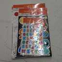 Paint With Water With Paint Brush & 6 Paint Colors 4PCS, Metallic Pop Up Stickers 1PCS, Puffy Stickers 1PCS