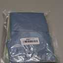 4 Pack Long Sleeve Bib, Reusable Bib with Catch-all Pocket (Blue)