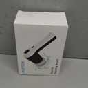 Electric Spin Scrubber, Cordless Shower Scrubber with Battery Level Display, 2 Speeds Electric Scrubber for Cleaning with 6 Replaceable Heads, Cleaning Brush for Bathroom/Sink/Window (White)