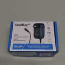 SoulBay 12V Power Supply Universal AC DC Adapter Charger with Adjustable Output 5V 9V 3V 6V 4.5V 7.5V 12 Volt 1A 1.5A 2A for LED Strip Light CCTV Camera BT Speaker GPS Webcam Router, 5 FT Cord, 30W