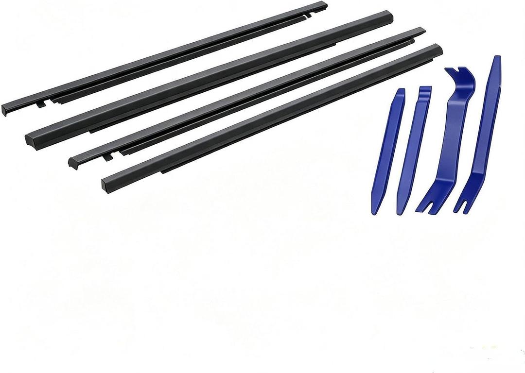 Car Window Weather Stripping 2016-2021 for Honda Civic 4-Door Sedan