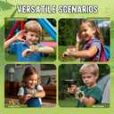 Walkie Talkies for Kids 2 Packs, Kids Toys for Boys Girls Aged 3 to 8 Years Old for Outdoor Adventure, Camping, Halloween, Birthday (White)