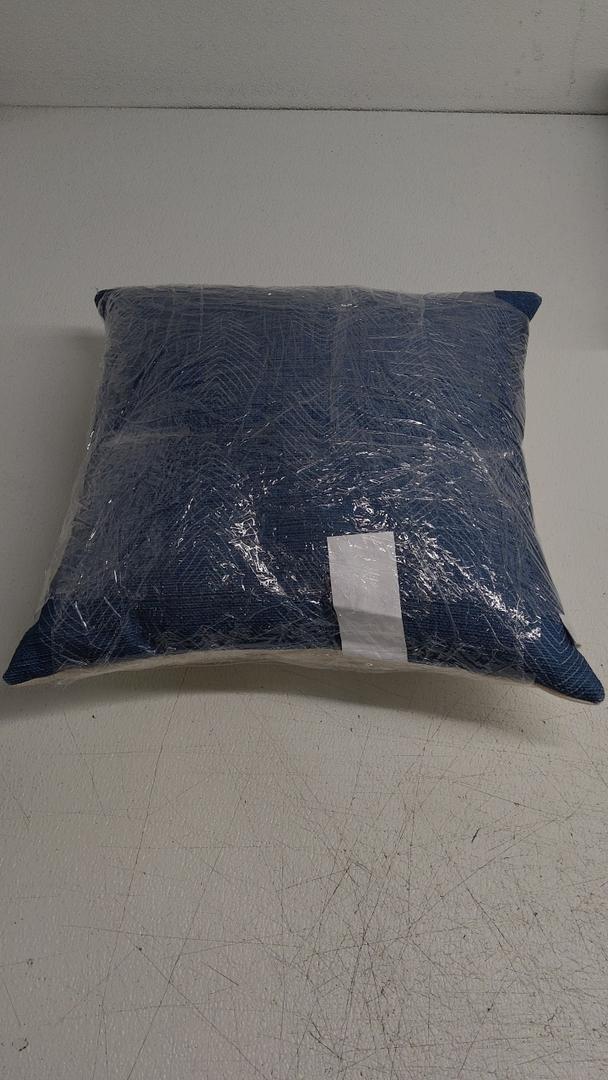 Pillow Shell 100% Polyester Blue 18x18