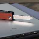 4 x ROXON M4 10 in 1 Mini MultiTool Leather Handle Portable Nail Clipper, Utility Tool, Knife With Safety Lock, Scissors, File, Bottle Opener, Screwdriver, Personal Care Gadgets A Gift for All