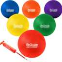 GoSports Playground Balls for Kids - Choose 8.5 or 10 Sizes - Heavy Duty Set of 6 with Carry Bag and Ball Pump