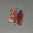 Thyle 2 Pcs Wood Galentines Day Table Decorations for Party 6 x 2 x 1.2 Inch Happy Galentines Centerpiece Bow Wine Glass Girl Gang Bottle Shaped Signs Tiered Tray Decor Photo Prop for Ladies Friends