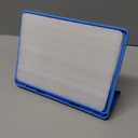 ToaPoia Case for iPad 9th Generation 2021/iPad 8th Generation 2020 10.2 Inch with Pencil Holder, iPad 7th Gen 2019 with Clear Transparent Back, Auto Wake/Sleep Cover (Ocean Blue)