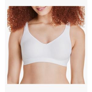 Hanes Women's Wireless Bra, Smooth Comfort Full-Coverage T-Shirt Bra, Single Size 3XL