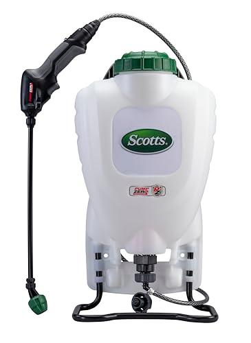 Scotts 2 Gallon Lithium-Ion Power Wand Backpack Sprayer for Sprayer for Watering, Fertilizing and Controlling Weeds in Lawn, Garden, Yard