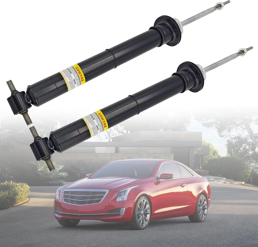 19302773 Pair Front Magnetic Shock Absorber Compatible with Cadillac CTS 2009-201519181636 580-1044