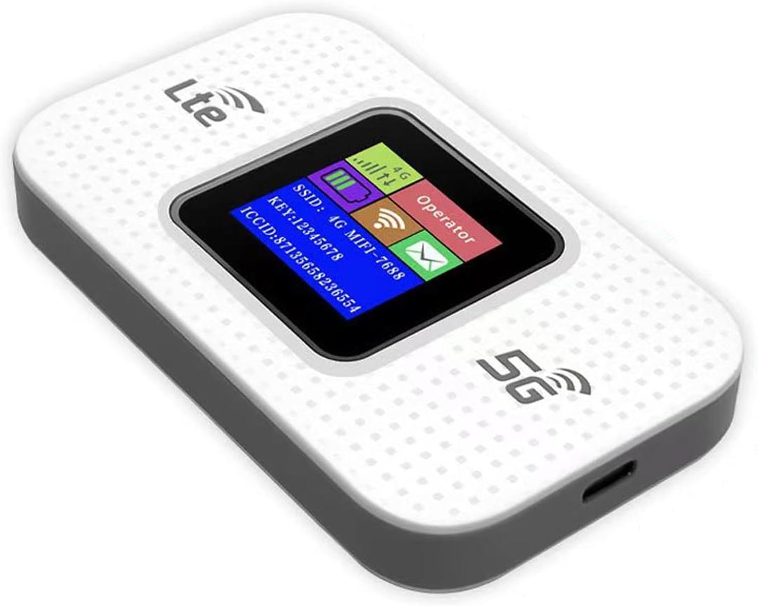 Pro Portable WiFi Portable Travel Router 150Mbps High-Speed SIM Card Hotspot Device. Need to Insert Your own Mobile Phone Card, Suitable for Travel Camping and Remote Work