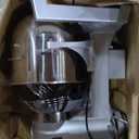 VEVOR Commercial Food Mixer, 15Qt Capacity with Timer, 500W Stainless Bowl Durable Electric Mixer for Commercial Use, 3 Speed Options 113/184/341 RPM, Includes Dough Hook & Whisk