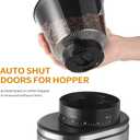 Ollygrin Burr Coffee Grinder, Electric Conical Coffee Bean Grinder With 30 Adjustable Grind Settings For 2-12 Cups, Sliver & Black