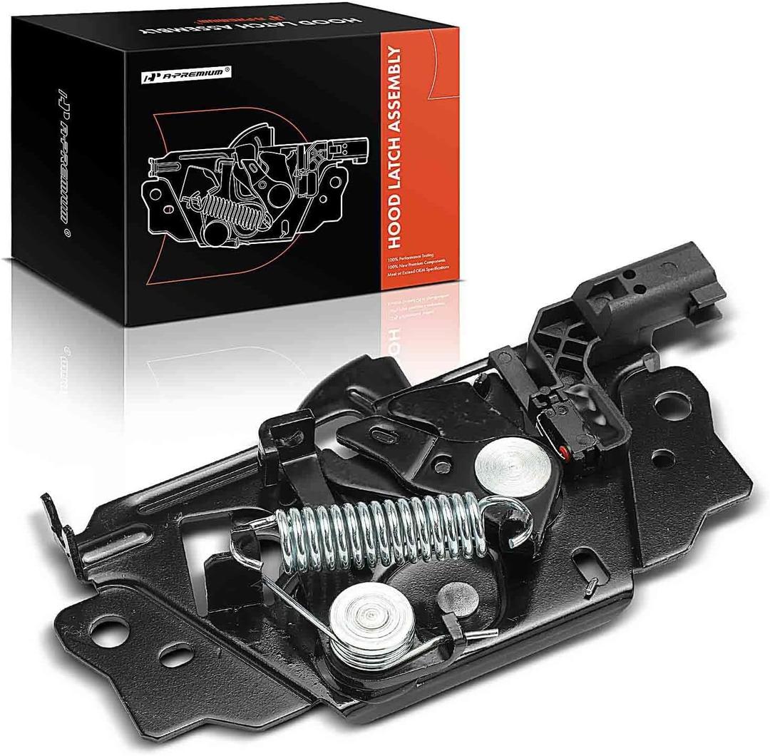 A-Premium Hood Latch Lock Compatible with Ford Focus 2012-2018, Escape 2013-2019 & Lincoln MKC 2015-2019, Front Hood Lock Engine Bonnet Latch Assembly