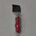 Ball Pump for Sports Balls - 5 Needles - Basketball Pump, Soccer Ball Pump - Air Pump for Balls, Volleyball, Football Accessories Equipment - Hand Pump for Inflatables - Never Lose Pin with Holder (Red)