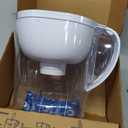 Brita Water Pitcher, Everyday Elite Filter, Removes 99% of Lead, Includes 1 Filter, 10-Cup Capacity, White