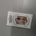 Halloween Nails Skeleton Press on Nails Short Length Fake Nails Square Shaped False Nails with Star Moon Halloween Designs for Glossy Acrylic Nail Full Cover Art Kit for Women 24 Pcs (Style1)