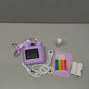 ORGSTA Kids Instant Print Camera for Boys and Girls 1080P HD Toddler Digital Camera with 3 Rolls Print Paper&32G Card, Christmas Birthday Gift Toys for Age 3-16 Kids Portable Travel Digital Camera Toy (Purple)