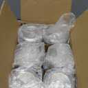 Sursip Glass Juice Bottles 6 Pack 16 oz  Wide Mouth Reusable Bottles with Stainless Steel Lids  Heat-Resistant Borosilicate Glass, BPA Free, Leakproof for Juicing, Smoothies, Milk, Infused Water