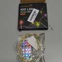 Minetom Fairy Lights Color Changing - 33FT 100 LED String Lights with Remote,11 Modes, USB Fairy Lights Indoor, Twinkle Christmas Fairy Light for Bedroom Indoor Classroom