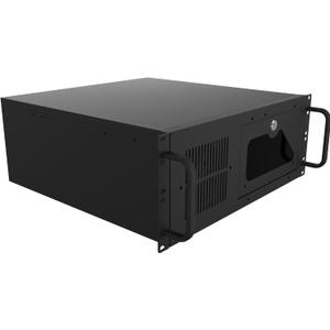 4U Server Cabinet Case - Rackmount Server Chassis with 7 PCI Slots, Lockable with Key