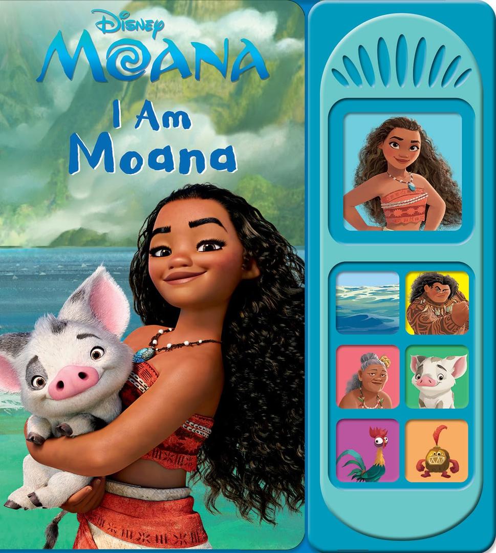 Disney Moana - I Am Moana Little Sound Book - PI Kids (Disney Moana: Play-A-Sound) (Play-A-Song)