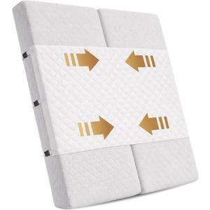 Split King Gap Filler for Adjustable Bed  Mattress Slide Stopper | Prevent Sliding with Anti-Slip Bed Bridge Connector | Keep Mattress from Sliding  Twin XL Gap Solution | Bedbinder DeLuxe