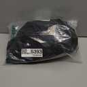 DALIX 14" Small Duffle Bag Two Toned Gym Travel Bag (Black)