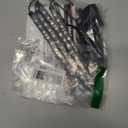 Nilight - TR-06 4PCS 48 LED Interior Lights DC 12V Multicolor Music Car Strip Light Under Dash Lighting Kit with Sound Active Function and Wireless Remote Control, 2 Years Warranty