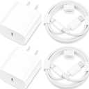 iPhone Charger Fast Charging,[MFi Certified] 2Pack 20W Type C Fast Charger Block with [10FT&6FT] USB C to Lightning Cable Compatible for iPhone 14/13/12/11 Pro Max/Xs Max/XR/X,iPad (White)