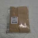 Truform 20-30 mmHg Compression Stockings for Men and Women, Thigh High Length, Dot-Top, Open Toe, Beige, Large (Large (1 Pair))