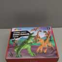 JOYIN Big Dinosaur Toys for Toddlers, 6 Piece Large Soft Dinosaur Figures with an Educational Book, Jumbo Realistic Toys for Boys and Girls Gift, Kids Ages 1 2 3 4 5