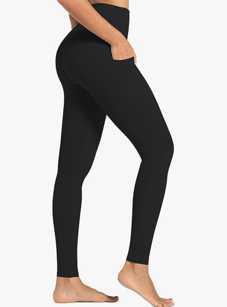 Sunzel Womens Workout Leggings with High Waist Tummy Control M