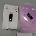 Fitbit Inspire 3 Health &-Fitness-Tracker with Stress Management, Workout Intensity, Sleep Tracking, 24/7 Heart Rate and more, Lilac Bliss/Black, One Size (S & L Bands Included)