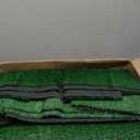 Garland Rug Artificial Grass 7 Ft. X 10 Ft. Large Indoor/Outdoor Area Rug Green -Lush Green, Durable, and Low-Maintenance for Patios, Lawns
