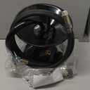 VEVOR Pressure Washer Hose Reel, 50 ft x 3/8 inch Heavy-Duty Steel Bracket-Mounted Pressure Hose Reel, Wall/Floor/Truck Mount, 4000PSI Max, Manual Power Hand Crank for Car/Floor Washing,Garden