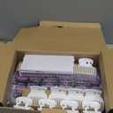 Conair Hot Rollers for Long, Medium & Short Hair, 12 Ceramic Flocked 1-Inch and 1-Inch Heated Hair Rollers with Clips, Hot Curlers for Women, Volume & Curls