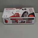 Fuel Transfer Pump (3.2GPM) - USB Type-C or Battery Power, Gas Can Pump with Hand Nozzle for Quick Stop Flow Control, 51'' Hose & 4 Can Adapters, Portable Liquid Pump for Gasoline, Diesel, Oil