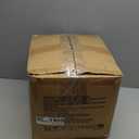 VEVOR 50 Pcs Flat-Front Chair Covers Polyester Spandex Stretch Slipcovers for Wedding Party Dining Banquet, Black