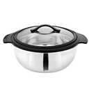 Bright Star Higly Insulated Stainless Steel Casserole/Kitchen Bowl/Dinner Serving Bowl/Biryani Serving Bowl/Tureens (2500 ml)
