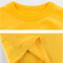 Toddler Boys Long Sleeve T-Shirts Kids Basic Crewneck Cotton Tee Shirts