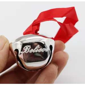 1.6in Christmas Believe Bell 150pcs