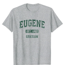 Eugene Oregon OR Vintage Athletic Sports Design T-shirt Large